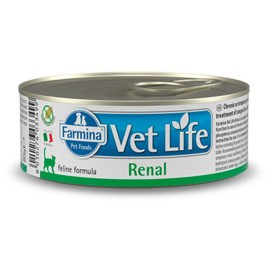 Farmina Vet Life Renal Lata 85g Gatos Comida húmeda Patitas&co