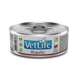 Farmina Vet Life Hepatic Lata 85g Gatos Comida húmeda Patitas&co