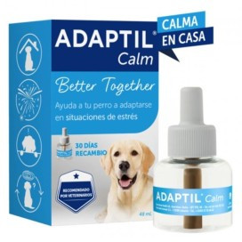 Adaptil Calm Antiestres Recambio 48 ml Perro Feromonas Tranquilizantes para Perros Patitas&co Adaptil Calm Antiestres Recambio 48 ml Perro Feromonas Tranquilizantes para Perros Patitas&co