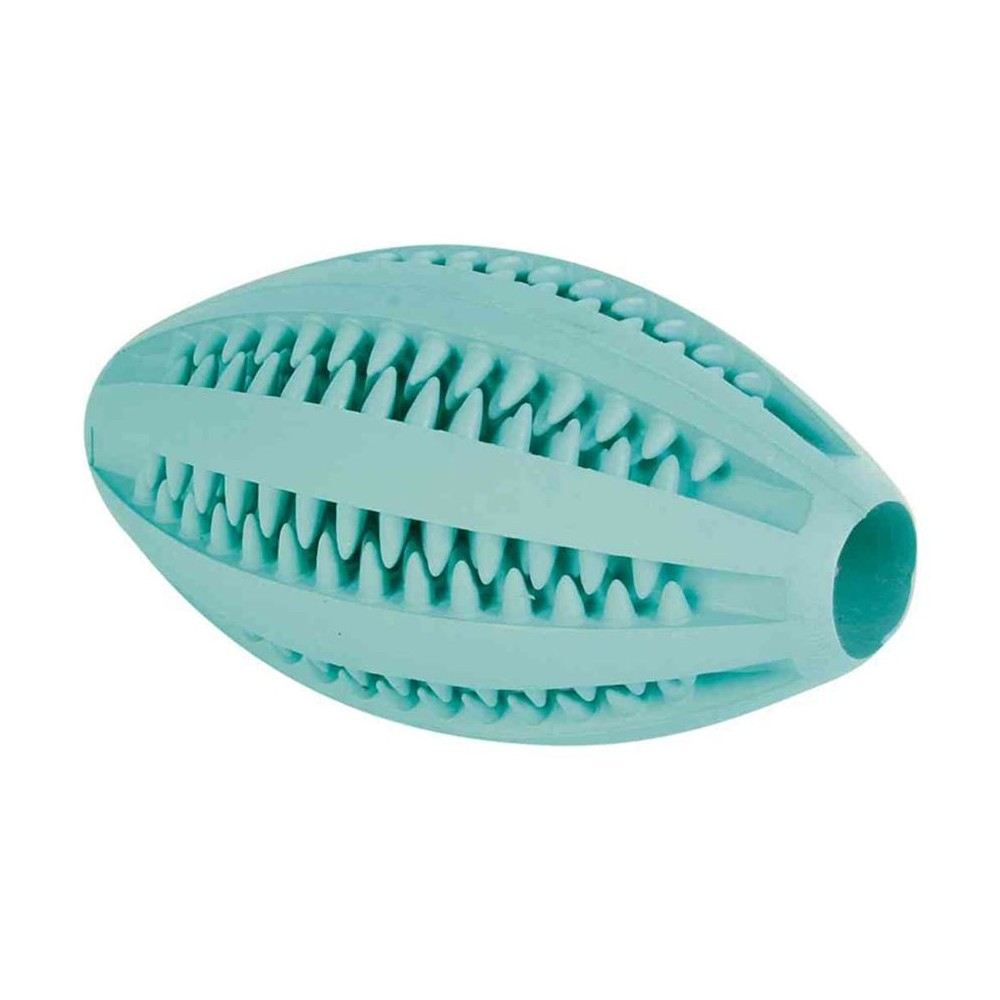 Juguete Perro Pelota Rugby de Goma Rellenable 11cm Juguetes para perros Patitas&co Juguete Perro Pelota Rugby de Goma Rellenable 11cm Juguetes para perros Patitas&co