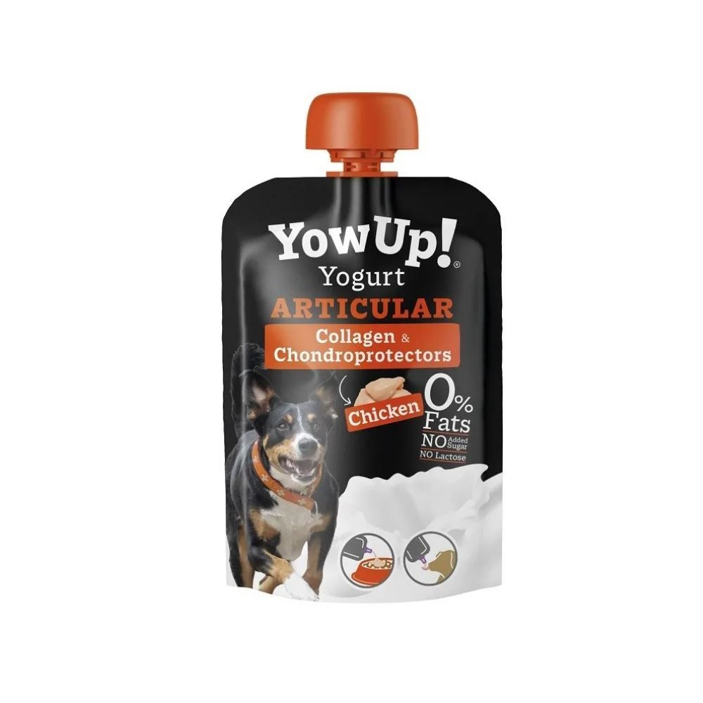 Yow Up Yogurt Colageno y Condroprotectores - Articular Perro Yogures para perros Patitas&co Yow Up Yogurt Colageno y Condroprotectores - Articular Perro Yogures para perros Patitas&co