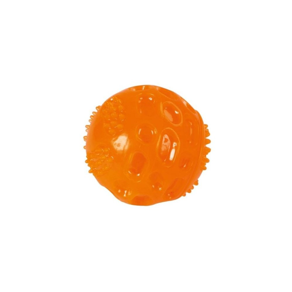 Pelota Toyfastic Squeaky Naranja para perros 6cm. Juguetes para perros Patitas&co Pelota Toyfastic Squeaky Naranja para perros 6cm. Juguetes para perros Patitas&co