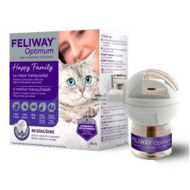 Feliway Optimum Difusor + Recambio 48ml 1 Mes Feromonas para Gatos Patitas&co Feliway Optimum Difusor + Recambio 48ml 1 Mes Feromonas para Gatos Patitas&co