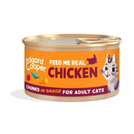 Edgard and Cooper Adult pollo Lata (85g) Comida húmeda para gatos Patitas&co