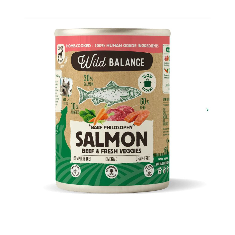 Wild Balance Salmon Comida Humeda Perro Comida húmeda Perros Patitas&co Wild Balance Salmon Comida Humeda Perro Comida húmeda Perros Patitas&co