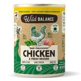 Wild Balance Pollo Comida Humeda Perro Comida húmeda Perros Patitas&co