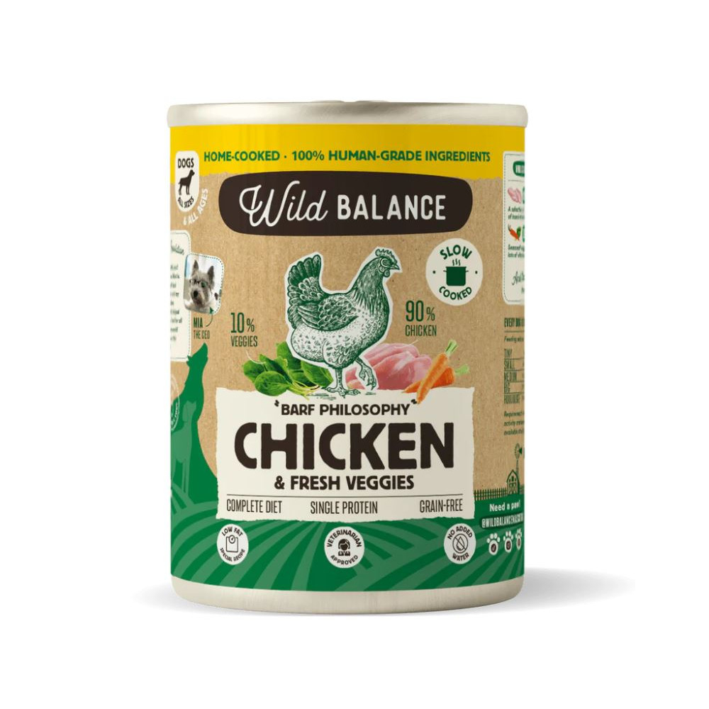 Wild Balance Pollo Comida Humeda Perro Comida húmeda Perros Patitas&co Wild Balance Pollo Comida Humeda Perro Comida húmeda Perros Patitas&co