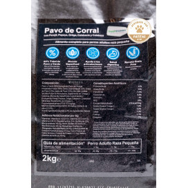 Instinto pavo de corral Pienso Natural Perros raza pequeña Pienso Natural para Perros Patitas&co Instinto pavo de corral Pienso Natural Perros raza pequeña Pienso Natural para Perros Patitas&co