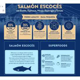 Instinto Salmon Escoces Pienso Perro Raza Pequeña Pienso Natural para Perros Patitas&co Instinto Salmon Escoces Pienso Perro Raza Pequeña Pienso Natural para Perros Patitas&co