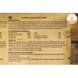 Natural Greatness Pavo Pienso Natural Perros Pienso para Perros Patitas&co Natural Greatness Pavo Pienso Natural Perros Pienso para Perros Patitas&co