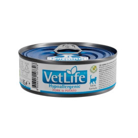 Farmina Vet Life Hipoalergenico Lata 85g Gatos Gatos alérgicos Patitas&co