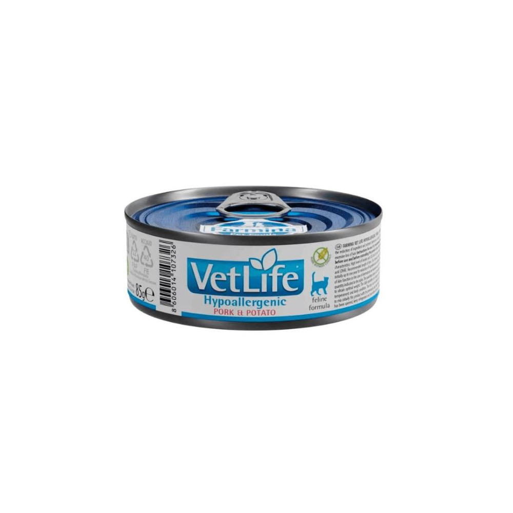 Farmina Vet Life Hipoalergenico Lata 85g Gatos Gatos alérgicos Patitas&co Farmina Vet Life Hipoalergenico Lata 85g Gatos Gatos alérgicos Patitas&co