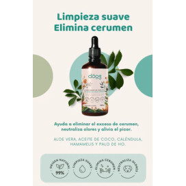 Limpiador de Orejas Ecologico Doog Life Higiene ojo y oidos Patitas&co Limpiador de Orejas Ecologico Doog Life Higiene ojo y oidos Patitas&co
