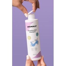 Champu Animally Pieles Sensibles Perros y Gatos Cosmetica natural Patitas&co Champu Animally Pieles Sensibles Perros y Gatos Cosmetica natural Patitas&co