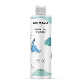 Champu Animally Pelo blanco Perros y Gatos Cosmetica natural Patitas&co