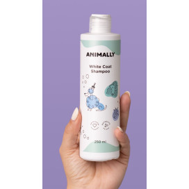 Champu Animally Pelo blanco Perros y Gatos Cosmetica natural Patitas&co Champu Animally Pelo blanco Perros y Gatos Cosmetica natural Patitas&co