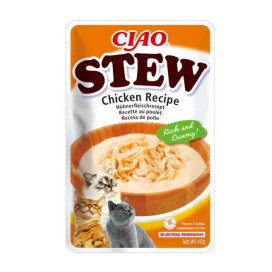 Ciao Stew Guiso de Pollo para Gatos Comida húmeda para gatos Patitas&co