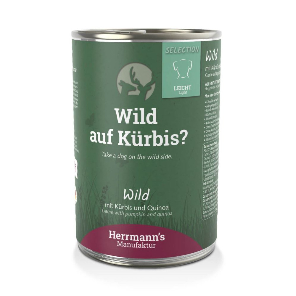 Herrmann´s Comida Humeda Light Venado para Perros Comida húmeda Perros Patitas&co Herrmann´s Comida Humeda Light Venado para Perros Comida húmeda Perros Patitas&co