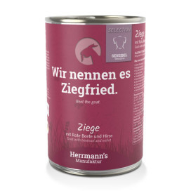 Herrmann´s Comida Humeda Cabra y Remolacha para Perros Comida húmeda Perros Patitas&co