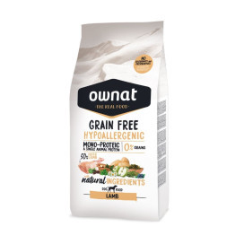 Ownat Grain Free Hypoallergenic Cordero para Perro Pienso para Perros Patitas&co
