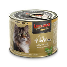 Leonardo Comida Humeda Caballo y Calabacin Gato Comida húmeda Patitas&co