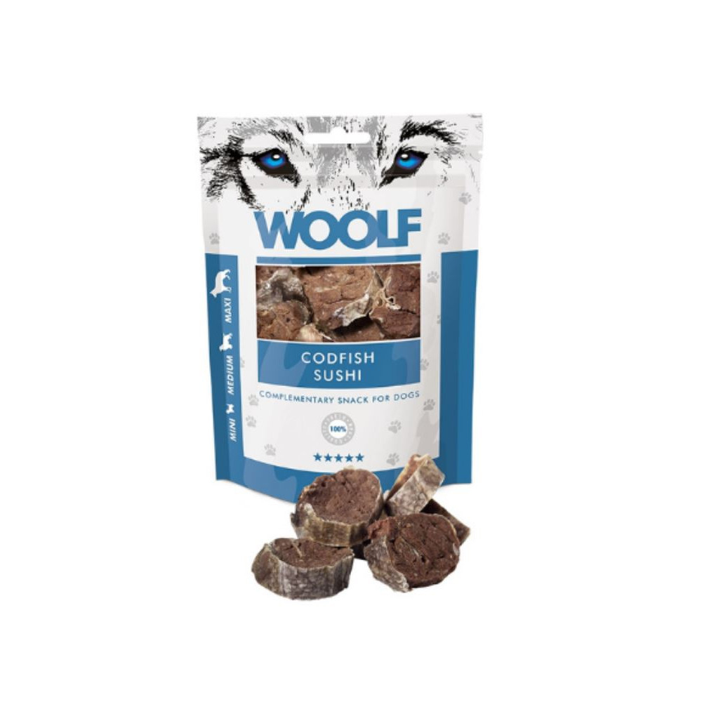 Woolf Snacks Sushi de Bacalao para Perros Snacks Saludables para Perros Patitas&co Woolf Snacks Sushi de Bacalao para Perros Snacks Saludables para Perros Patitas&co
