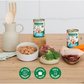 Wild Balance Estofado de Pavo y Ternera Perro Comida húmeda para Perros Patitas&co Wild Balance Estofado de Pavo y Ternera Perro Comida húmeda para Perros Patitas&co