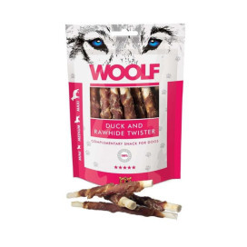 Woolf Rollitos Masticables de Pato para Perros Snacks Saludables para Perros Patitas&co