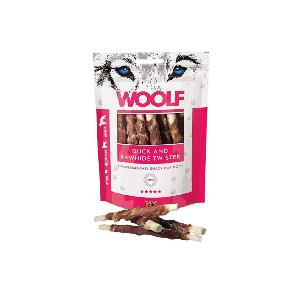 Woolf Rollitos Masticables de Pato para Perros Snacks Saludables para Perros Patitas&co Woolf Rollitos Masticables de Pato para Perros Snacks Saludables para Perros Patitas&co