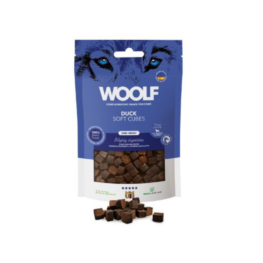 Woolf Cubes Snack de Pato para Perros Snacks Saludables para Perros Patitas&co Woolf Cubes Snack de Pato para Perros Snacks Saludables para Perros Patitas&co
