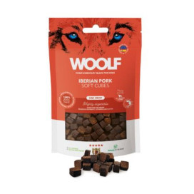 Woolf Cubes Snacks de Cerdo Iberico para Perros Snacks Saludables para Perros Patitas&co
