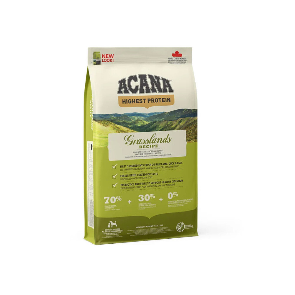 Acana Grasslands Pienso Natural Sin Cereales Perros Pienso Natural para Perros Patitas&co Acana Grasslands Pienso Natural Sin Cereales Perros Pienso Natural para Perros Patitas&co