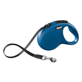 Correa Extensible Flexi New Classic (color azul) Arneses, collares y correas para perros Patitas&co