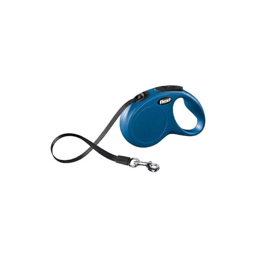 Correa Extensible Flexi New Classic (color azul) Arneses, collares y correas para perros Patitas&co Correa Extensible Flexi New Classic (color azul) Arneses, collares y correas para perros Patitas&co