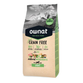 Ownat Grain Free Light Pollo para Perro Pienso para Perros Patitas&co