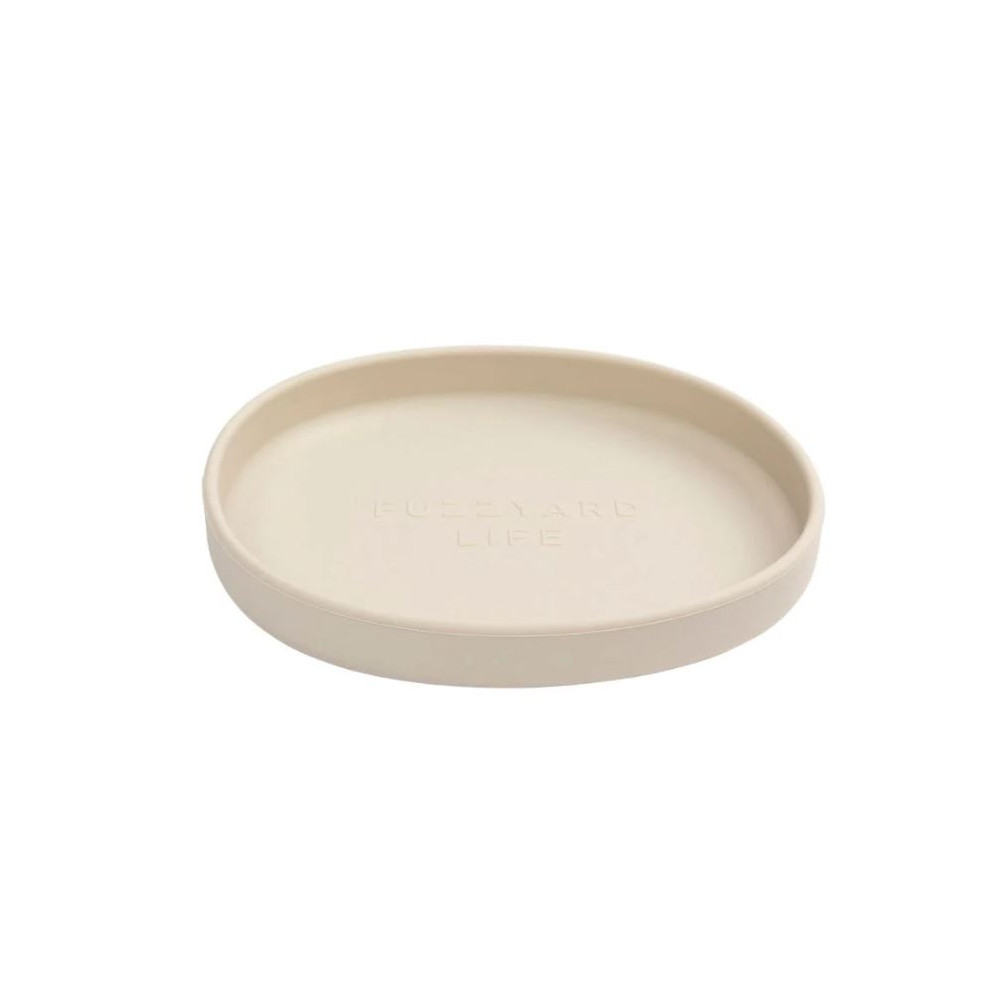 FuzzYard Life Plato Silicona para Gatos (Blanco Arena) Comederos y Bebederos Patitas&co FuzzYard Life Plato Silicona para Gatos (Blanco Arena) Comederos y Bebederos Patitas&co