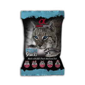 Alpha Spirit Gato Snacks de Pescado 50g Gato Snacks Patitas&co