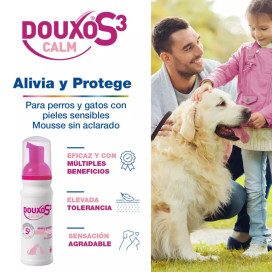 Douxo S3 Calm Mousse para Pieles Sensibles Perro y Gato Cosmetica natural para Gatos Patitas&co Douxo S3 Calm Mousse para Pieles Sensibles Perro y Gato Cosmetica natural para Gatos Patitas&co