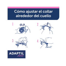 Adaptil Collar Junior para Perro cachorro Feromonas Tranquilizantes para Perros Patitas&co Adaptil Collar Junior para Perro cachorro Feromonas Tranquilizantes para Perros Patitas&co