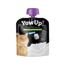 Yow Up Yogurt Sin Lactosa con Prebioticos Gato Aumentar defensas gatos Patitas&co