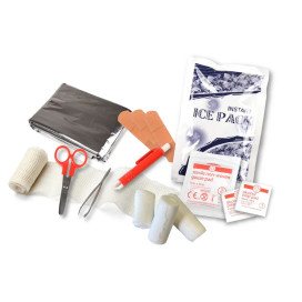 kit Botiquín Primeros Auxilios perro Flamingo Premium Higiene y salud Gato Patitas&co