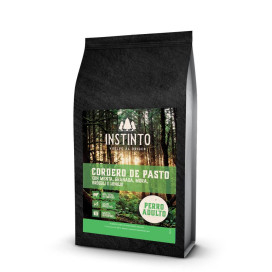 Instinto Pienso Natural Cordero de Pasto Perro Pienso Natural para Perros Patitas&co