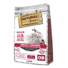Natural Greatness VET Obesity Pienso Natural Gato Pienso para gatos Patitas&co