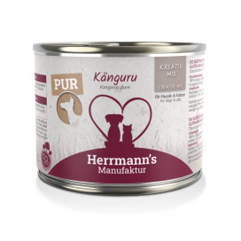 Herrmann´s Lata Puro Canguro para Perros y Gatos Comida húmeda para Perros Patitas&co Herrmann´s Lata Puro Canguro para Perros y Gatos Comida húmeda para Perros Patitas&co