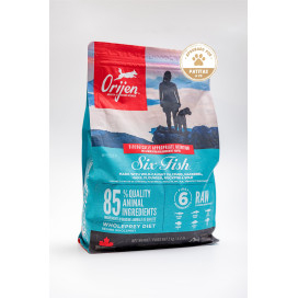 Orijen 6 Fish Pienso Natural Alto en Proteina Perros Pienso Natural para Perros Patitas&co Orijen 6 Fish Pienso Natural Alto en Proteina Perros Pienso Natural para Perros Patitas&co