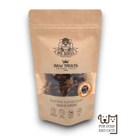 Mr. Bones Snacks Mordedor Aguja de Ternera Perros y Gatos Snacks Saludables para Perros Patitas&co