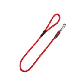 Correa Nylon Redonda Roja 9mm x 120 cm Collar, Correa y Arnes Perro Patitas&co