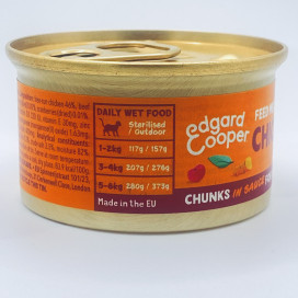 Edgard and Cooper Adult pollo Lata (85g) Comida húmeda para gatos Patitas&co Edgard and Cooper Adult pollo Lata (85g) Comida húmeda para gatos Patitas&co