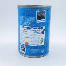 Edgard and Cooper Adult sin cereales salmon y pavo Perros 400g Comida húmeda para Perros Patitas&co Edgard and Cooper Adult sin cereales salmon y pavo Perros 400g Comida húmeda para Perros Patitas&co