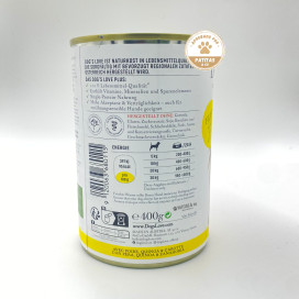 Dogs Love Lata Pollo Comida Humeda Natural Perro Comida húmeda para Perros Patitas&co Dogs Love Lata Pollo Comida Humeda Natural Perro Comida húmeda para Perros Patitas&co